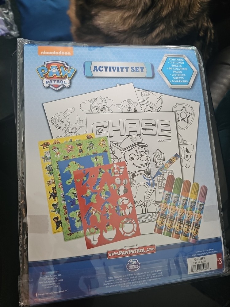 Spin Master - Paw Patrol Coloring And Stencil Activity Set