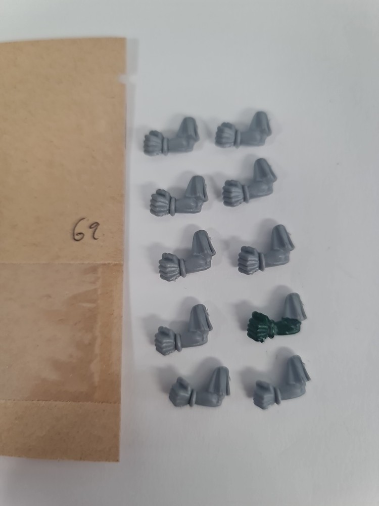 Orcs and Goblins Night Goblin Left Arms Warhammer Fantasy WHFB Bits