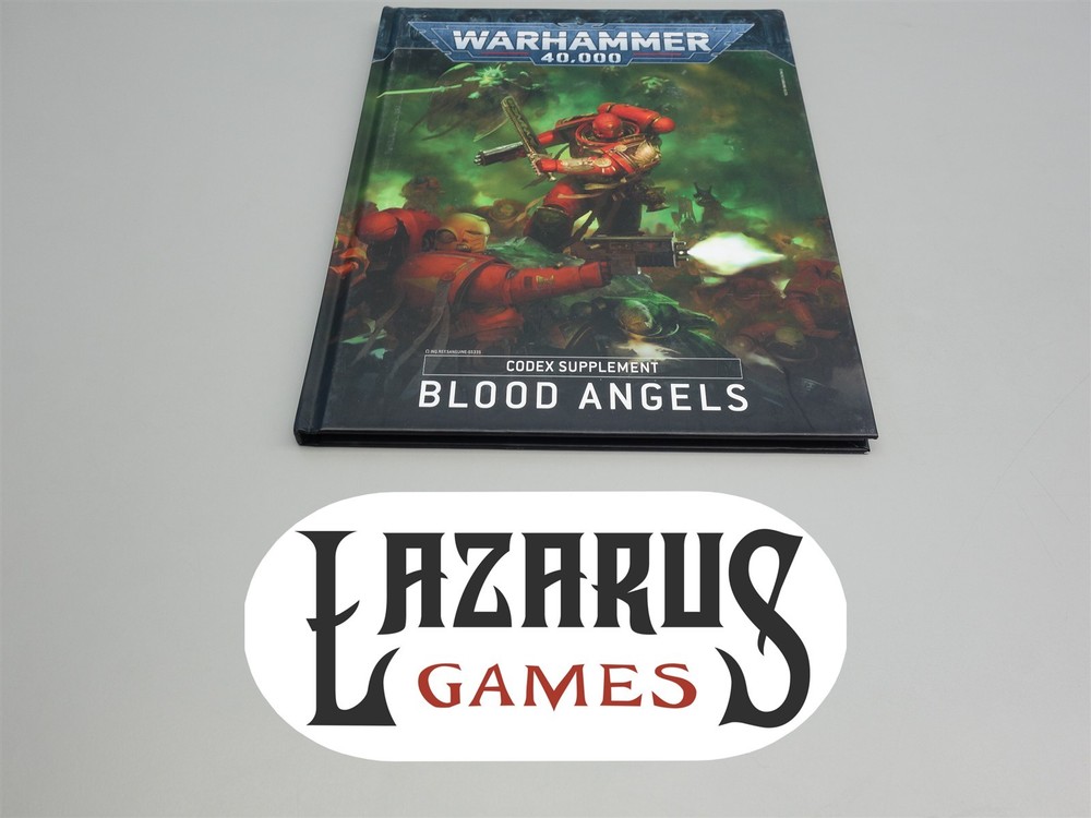 Warhammer 40k Codex Army Book - Blood Angels Space Marines (9th Ed Hardback)
