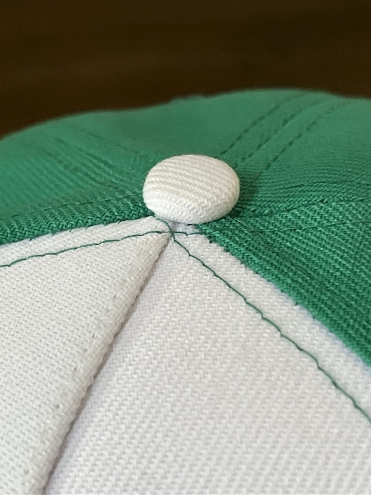 DP Dude Perfect Cap Green & White Snapback Baseball Hat dp Logo Adjustable