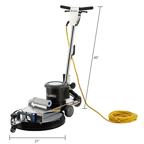 Corded 20" Floor Burnisher W/ Dust Control 120V