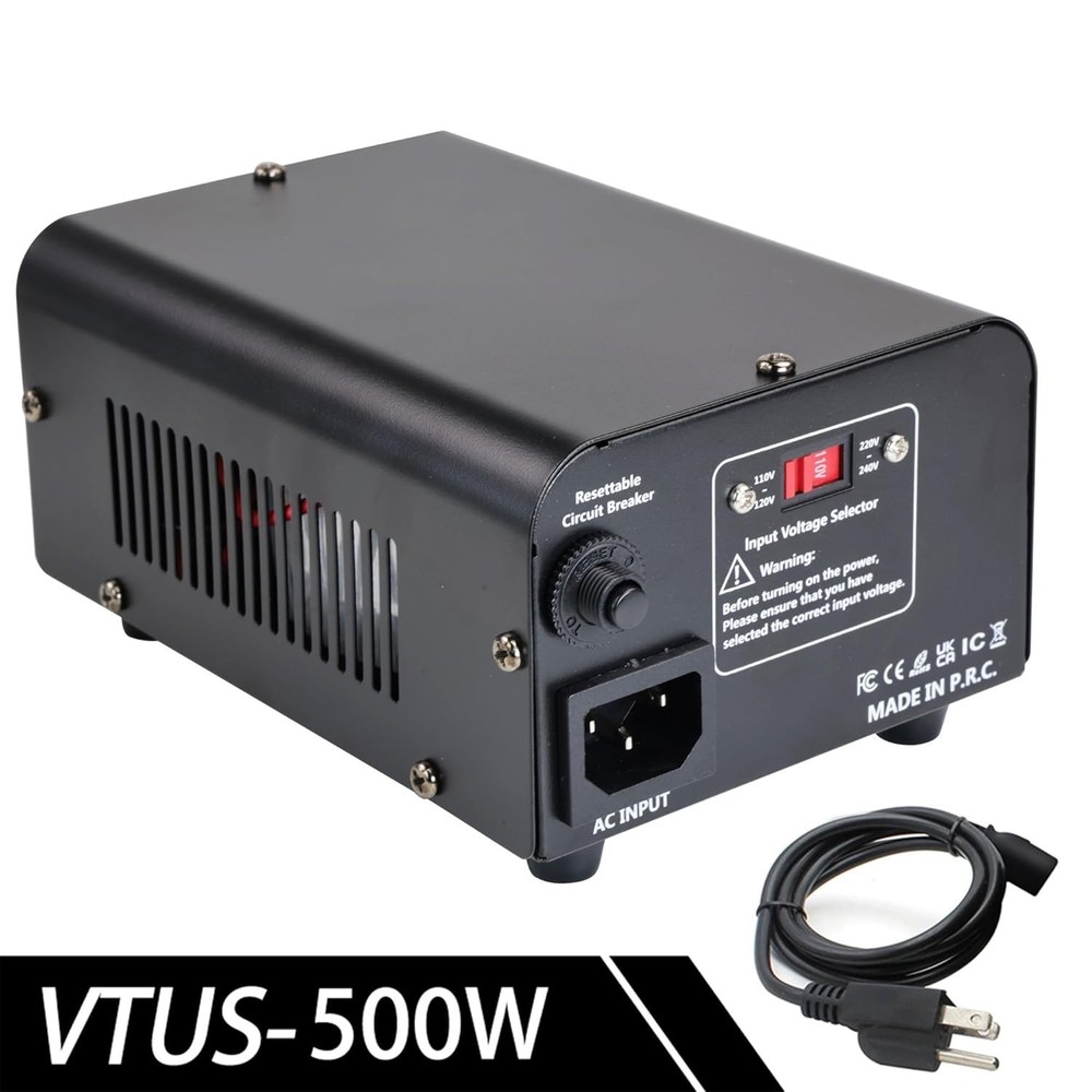 Portable 500W Voltage Converter Step Up/Down Transformer