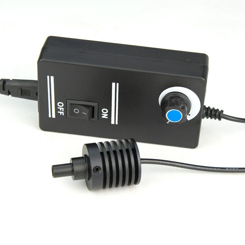 Adjustable LED Coaxial Light Source Microscope Spot Lamp Brightness 90V-240V