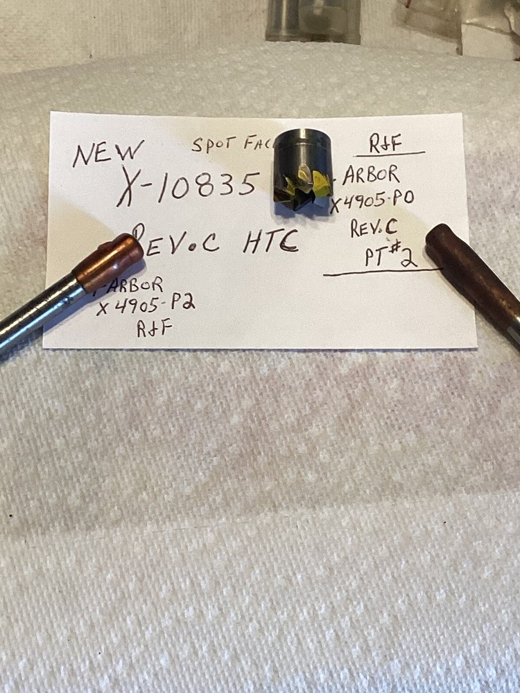 New Spot Facer & Arbor