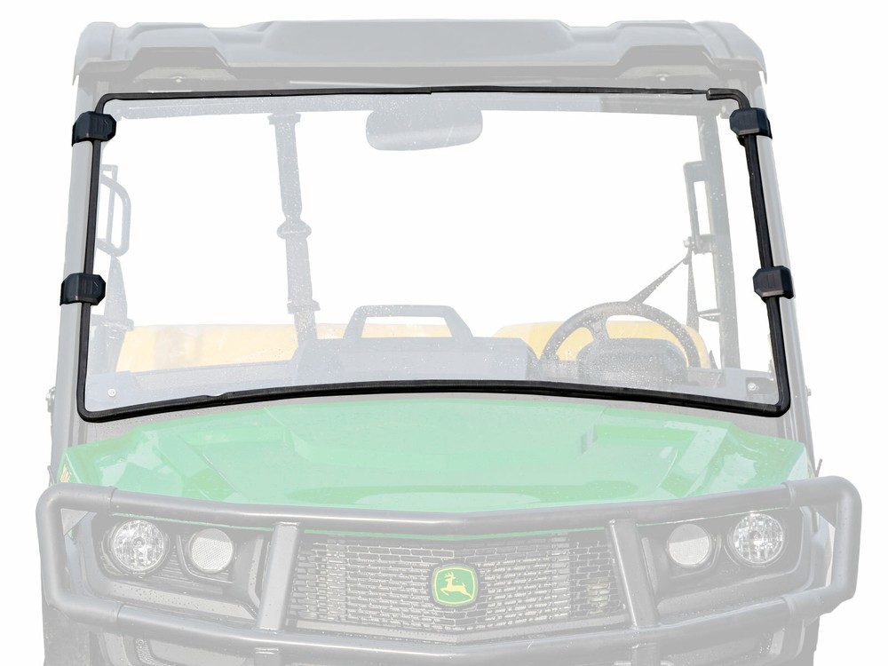 SuperATV Scratch Resistant Full Windshield for John Deere Gator XUV 835 / 865