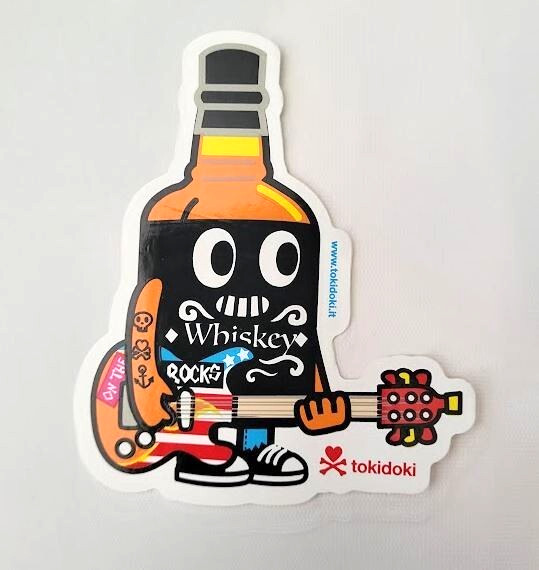 tokidoki sticker - Whisky Tango