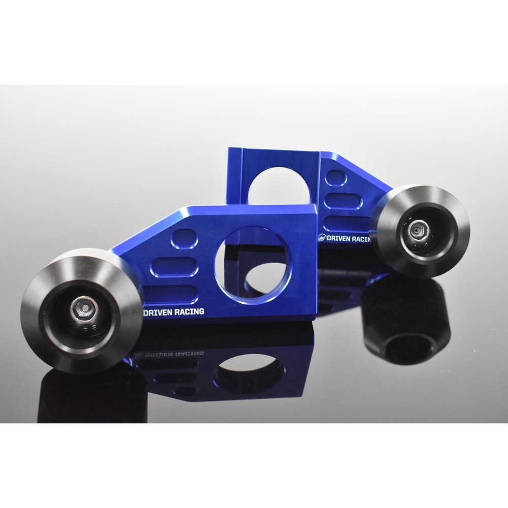 Driven Racing Blue Axle Block Sliders - DRAX-120-BL