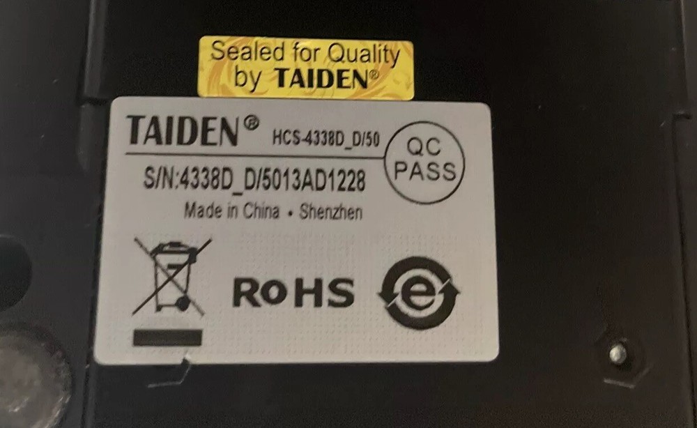 Taiden HCS-4338D Fully Digital Congress Microphone / Speaker System