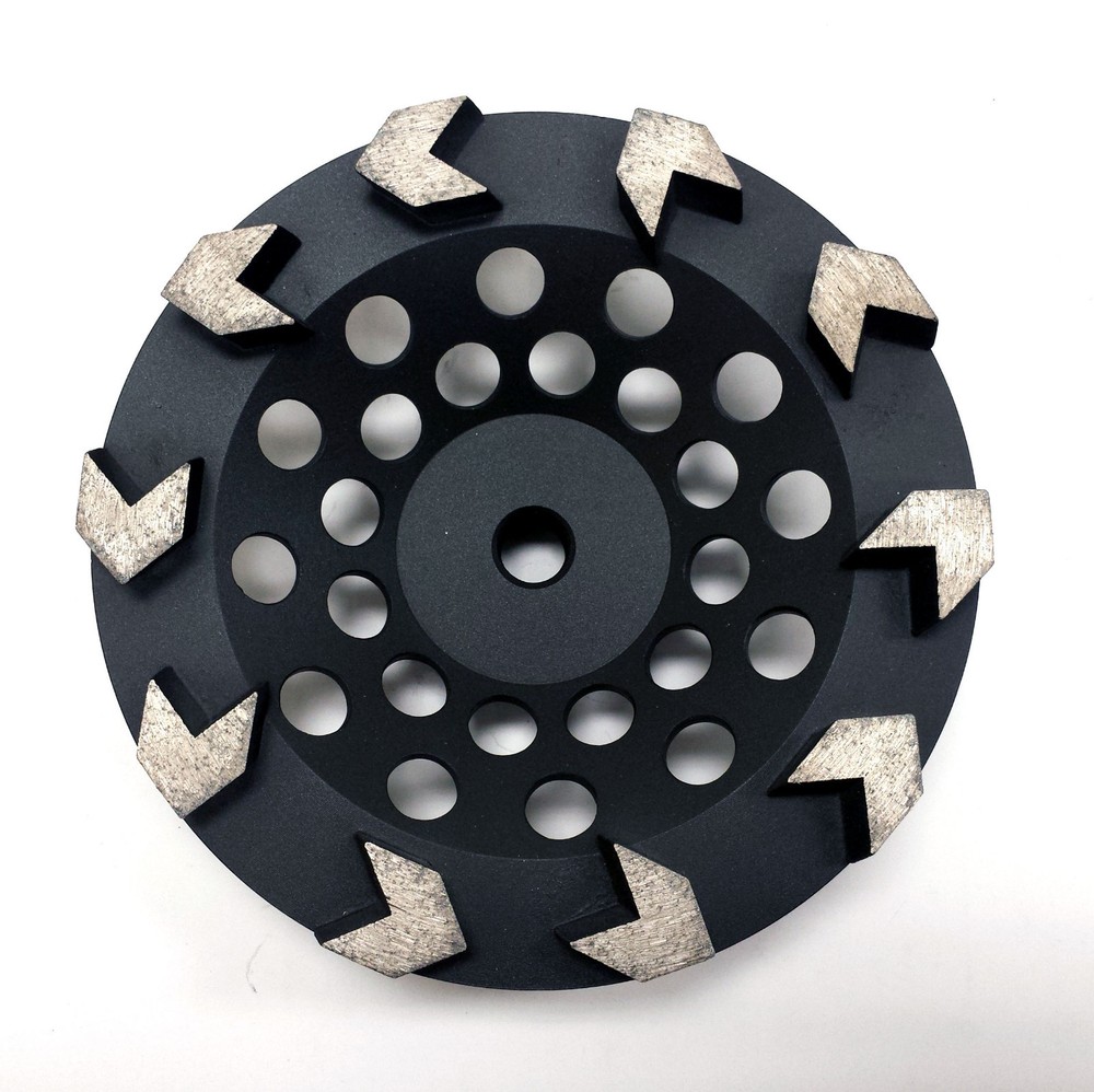 7” Arrow Segment Pro Diamond Grinding Cup Wheel- PREMIUM QUALITY