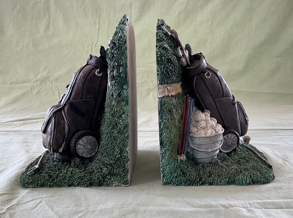 Golf Club Bookends