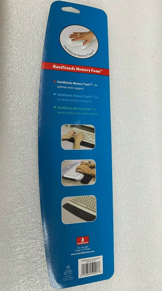 HANDSTANDS MEMORY FOAM WRIST REST Optimal Wrist Support