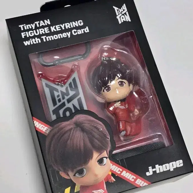BTS J-Hope TinyTan Keyring with T-Money Card Function (New)