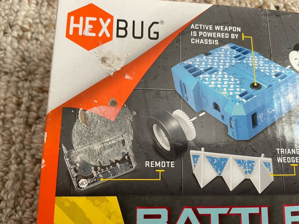HEXBUG Battlebots Build Your Own Bot Battle Strategy Kit 413-6250 Sealed