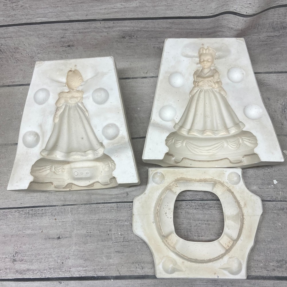 Atlantic Ceramic Casting Mold Christmas Angel Figurine