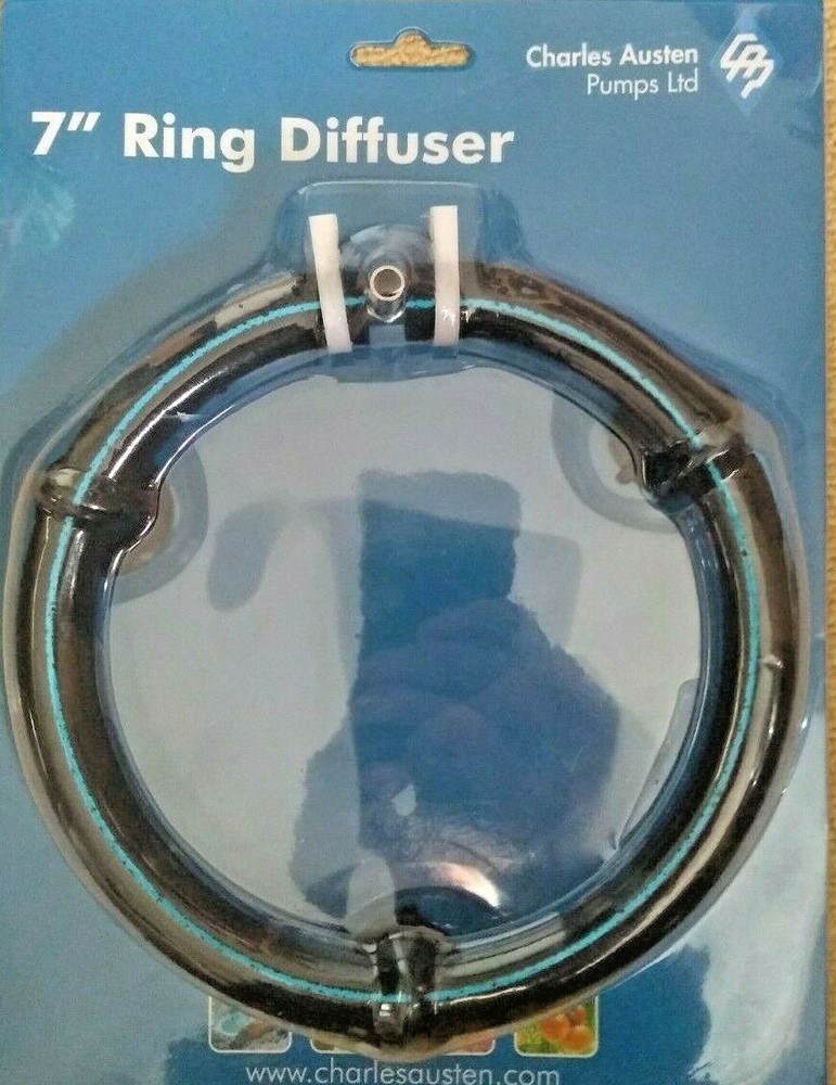 7" RING AIR DIFFUSER 17cm large round bubble bubbler hydroponic pond fish SAVE