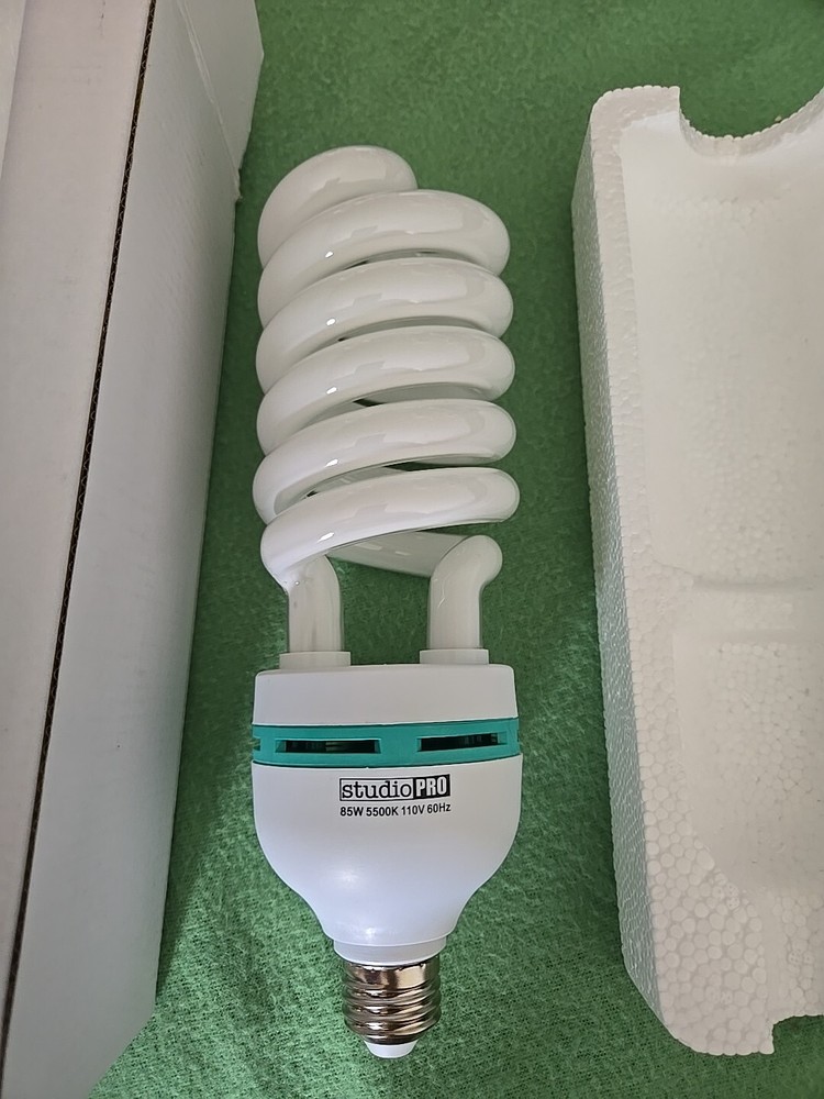 110V 85W 5500K E27 Studio PRO Light Bulb CFL 60Hz