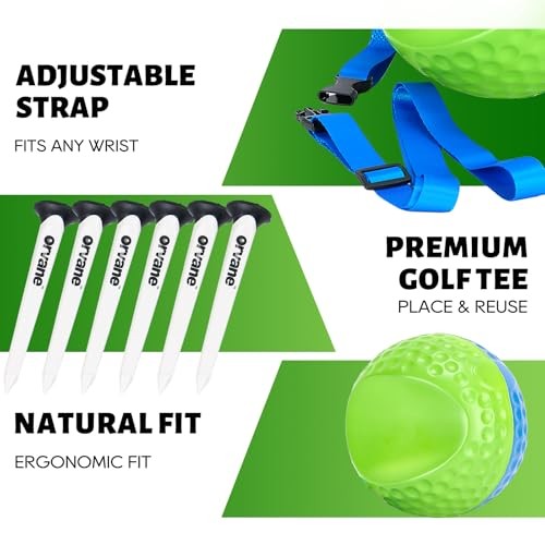 Golf Training Aid Ball – Forearm Connection Swing Trainer for Medium
