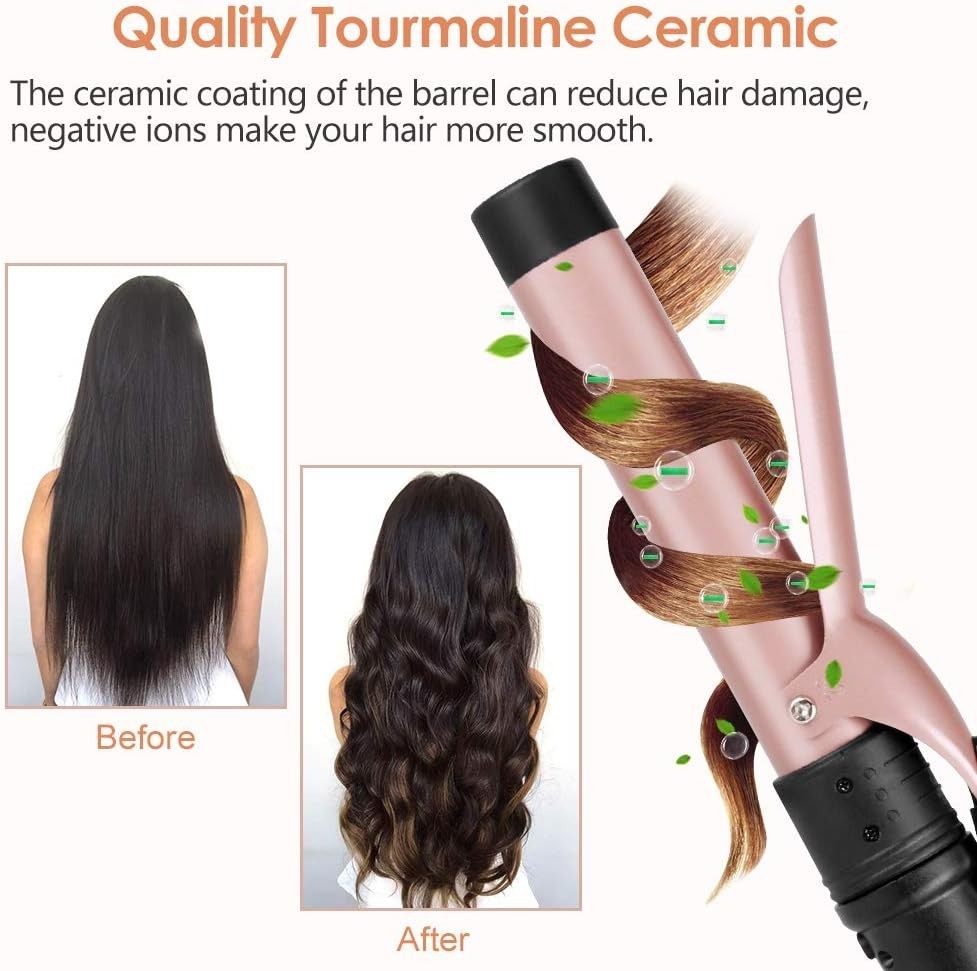 Versatile Curling Wand with Interchangeable Barrels