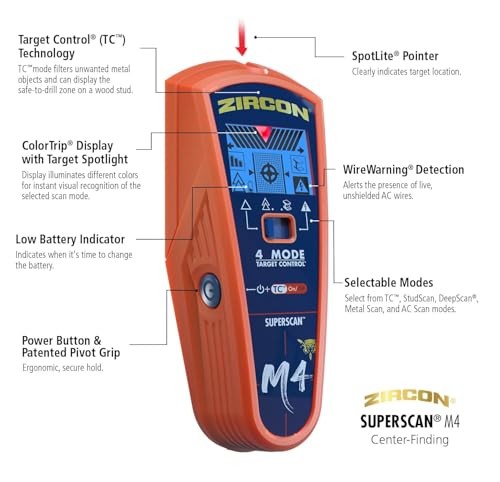 SuperScan M4 Stud Finder