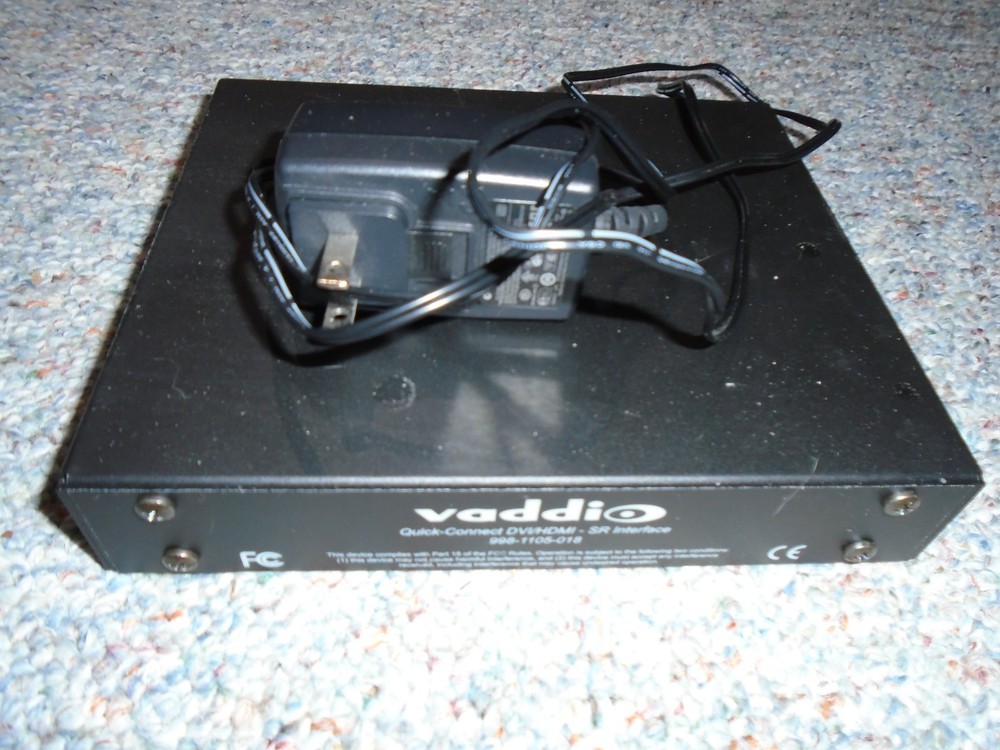 Vaddio Quick-Connect DVI/HDMI-SR Interface 998-1105-018 Video Camera System Unit