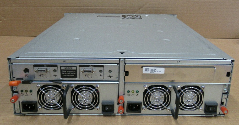 Dell PowerVault MD1000 10x 300GB SAS 3TB 1x SAS Control Modules Storage Array