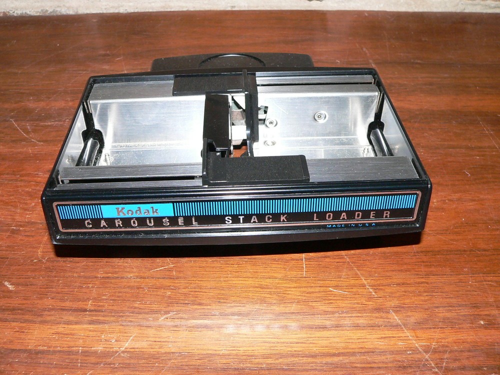 Vintage Kodak Carousel Stack Loader in Original Box, View Slides Without Trays