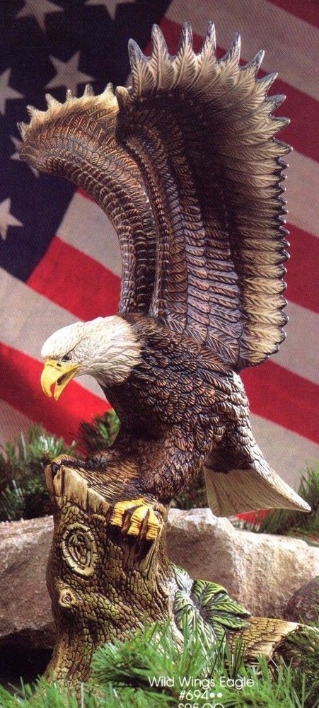~Mikes Ceramic Bisque Wild Wings Eagle Ready to Paint~