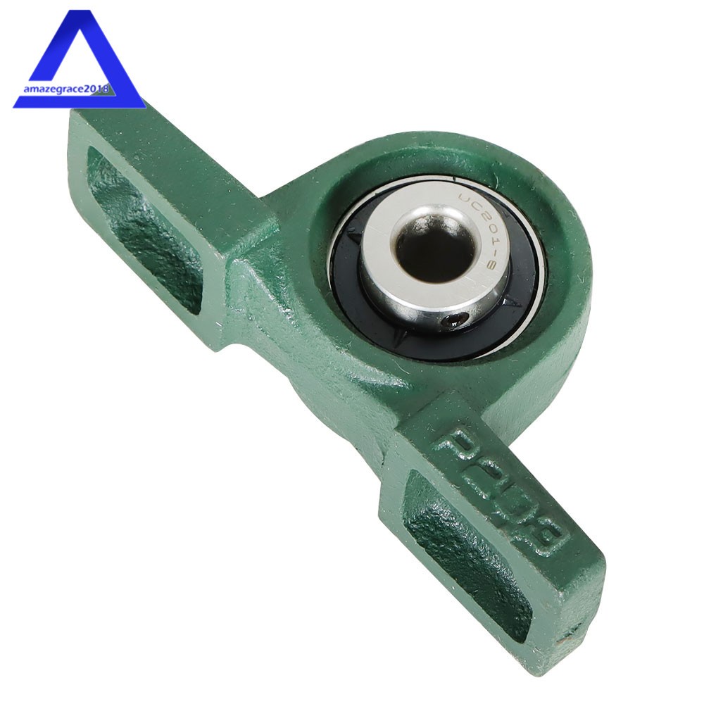 UCP201-8 Solid Base Pillow Block Bearing 1/2" Bore Self Aligning 2 Bolt (4 PCS)