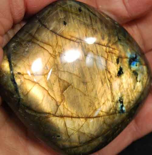 Labradorite Palm Stone #31