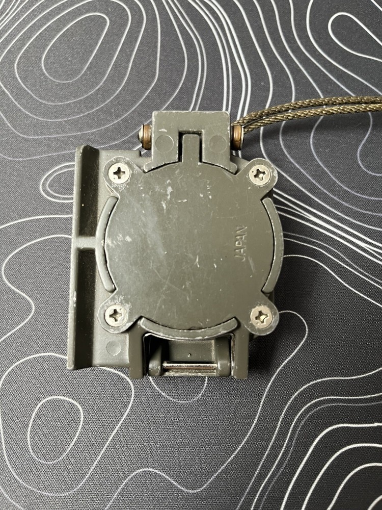 Aluminum Compass Made in Japan Green