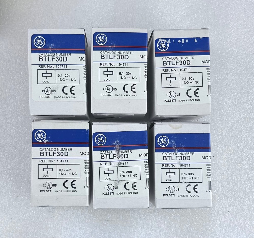 GE BTLF30D 0.1-30 S. Pneumatic Timer