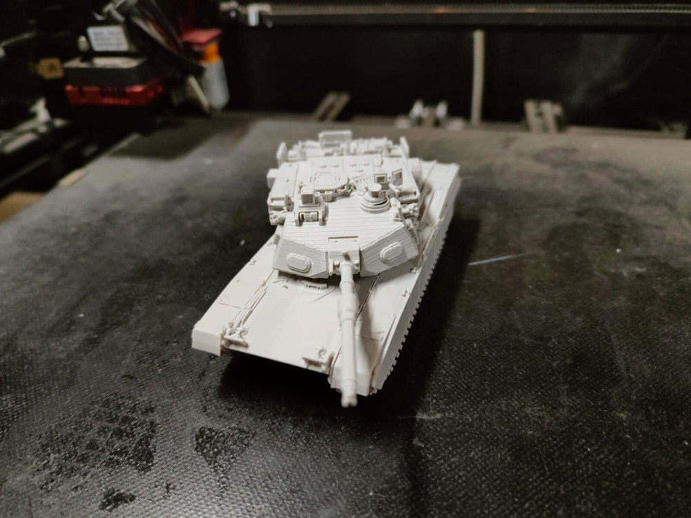 American Abrams M1A2 tank 1:48 scale Printed 3d model kits DIY