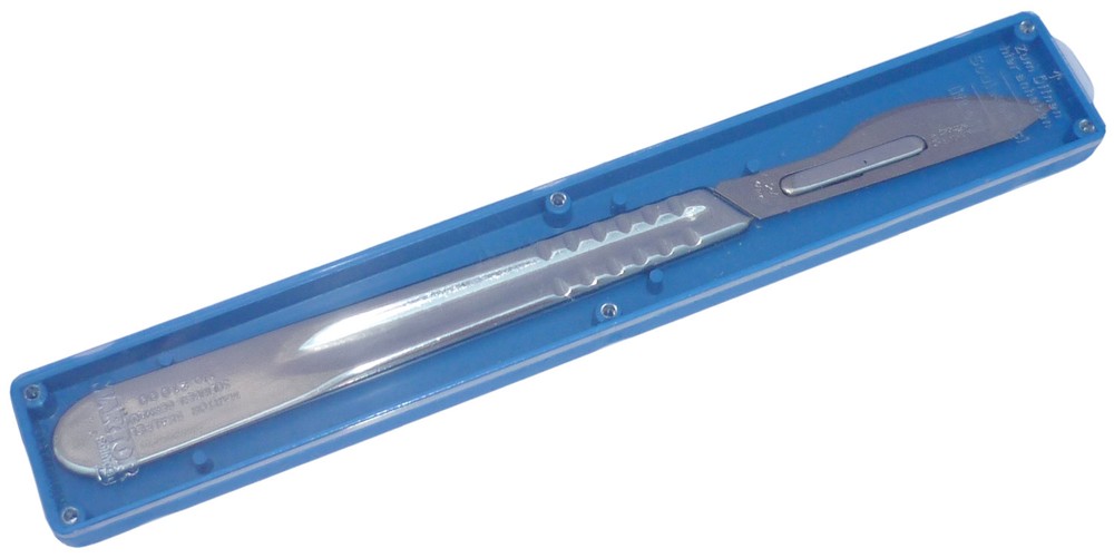 Scalpel With Curved Blade - German-Made Quality