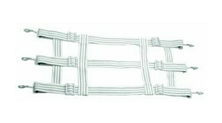 Partrade Web Stall Guard- White 46x18 Inch