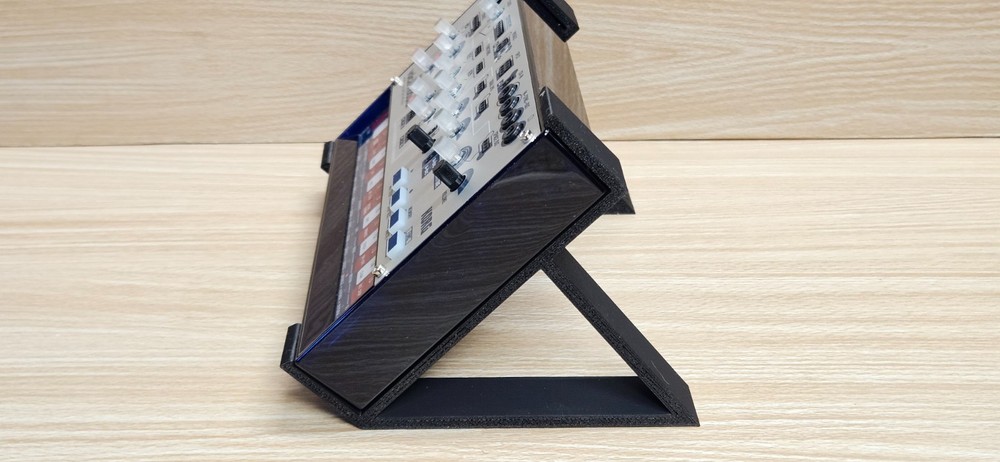 Korg Volca Semi Modular Analog Synthesizer Module with Angled Desktop Stand