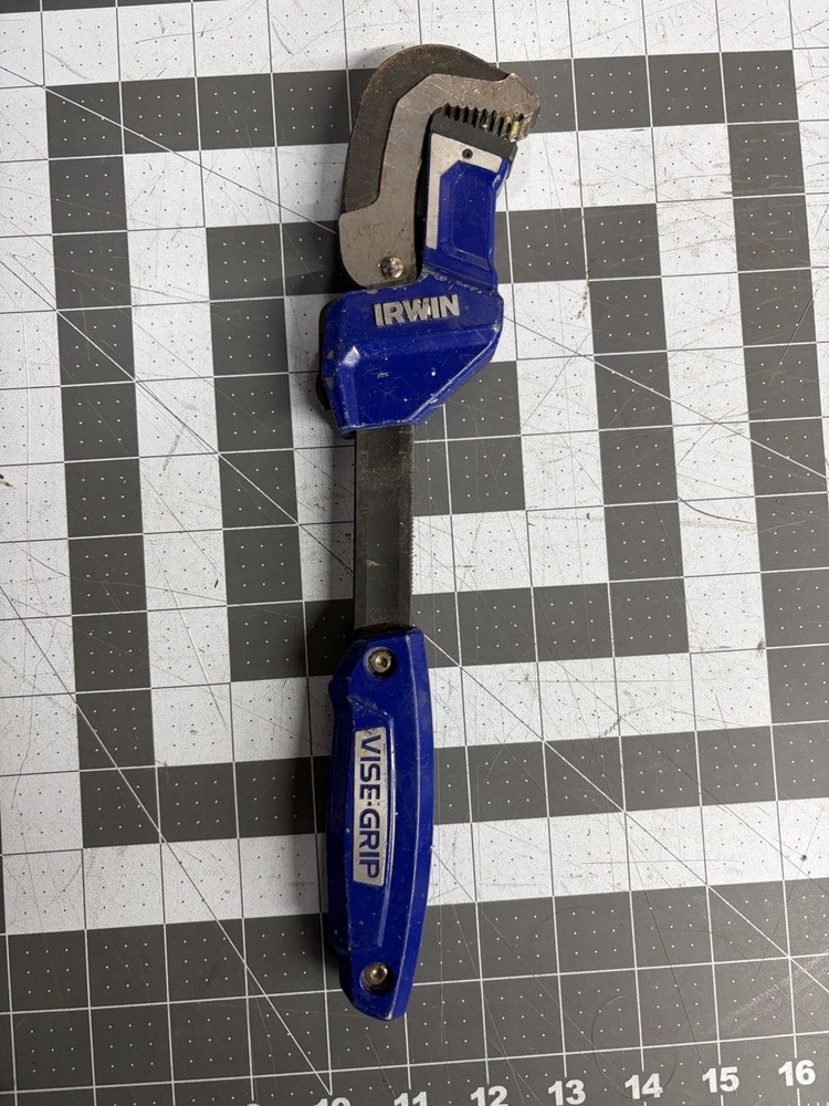 Irwin 12" Aluminum Quick Adjusting Pipe Wrench Vise-Grip