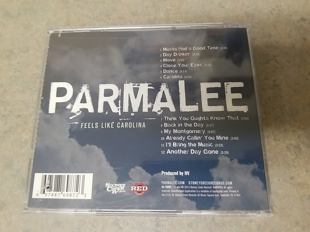 Parmalee Cd Signed