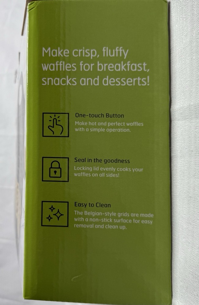 Parini Belgian Waffle Maker New In Box