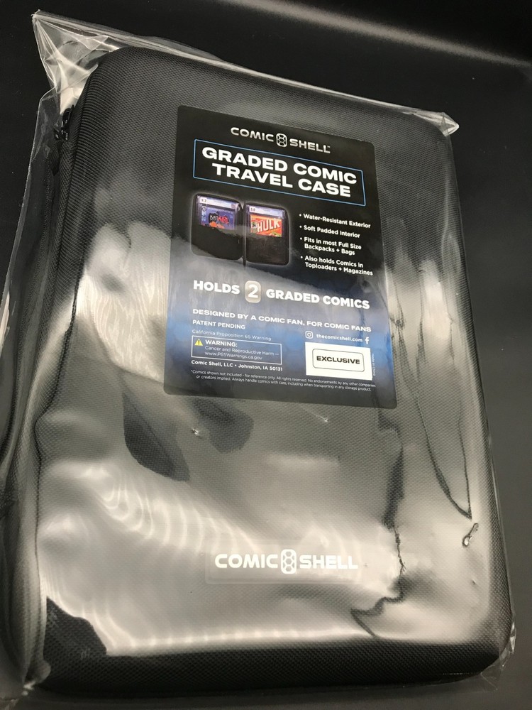 Comic Shell V3 PRO - Hardshell Travel Case Graded CGC or Raw w/strap