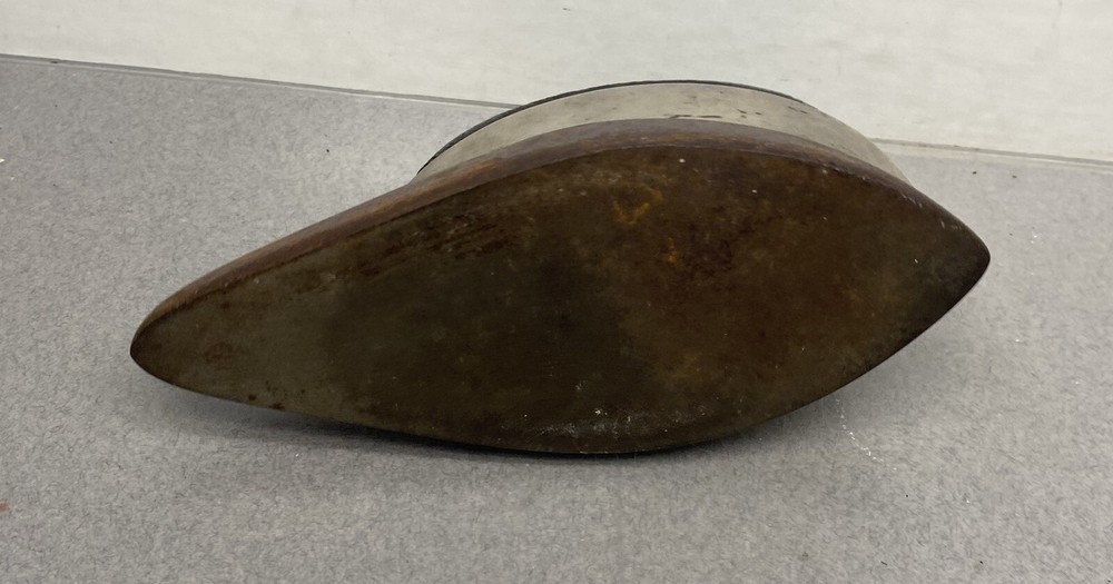 Antique Asbestos Sad Iron Collars Detachable