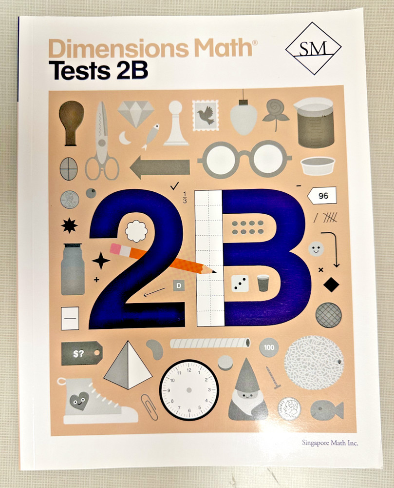 Dimensions Math Tests 2B (Trade Paperback)