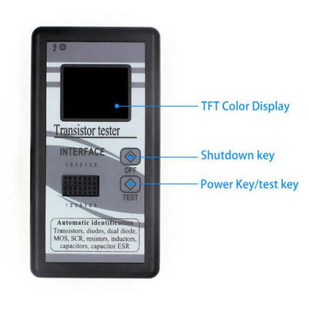 Multi-functional Digital Transistor Tester Capacitance Resistance Meter M328