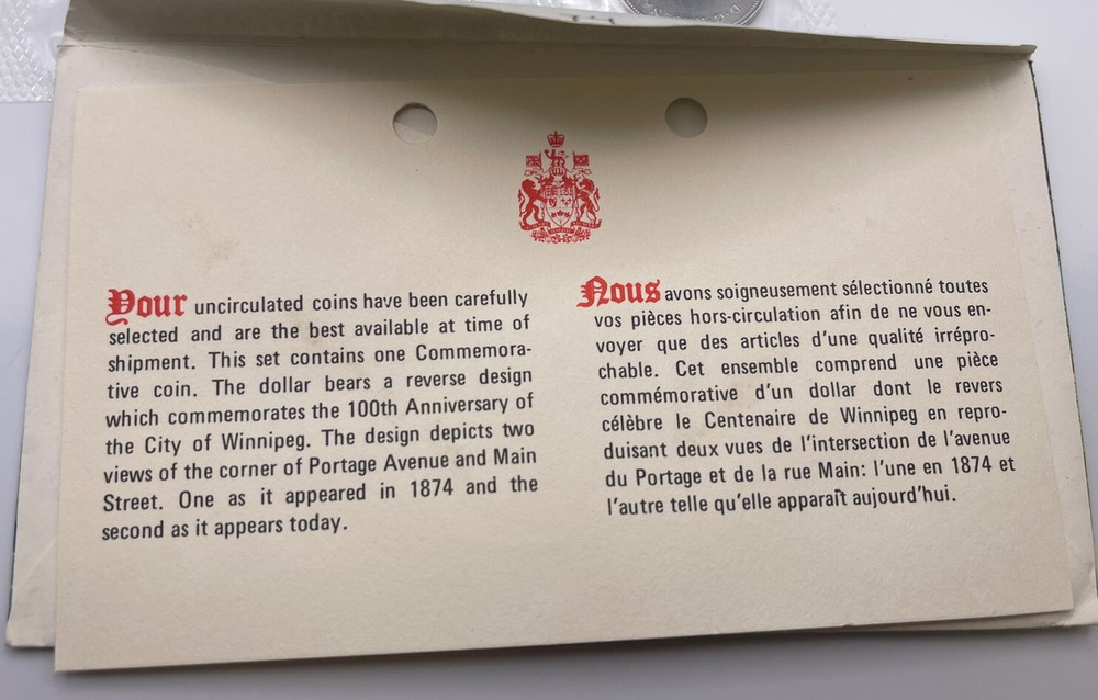 Uncirculated 1974 Canada Mint Set
