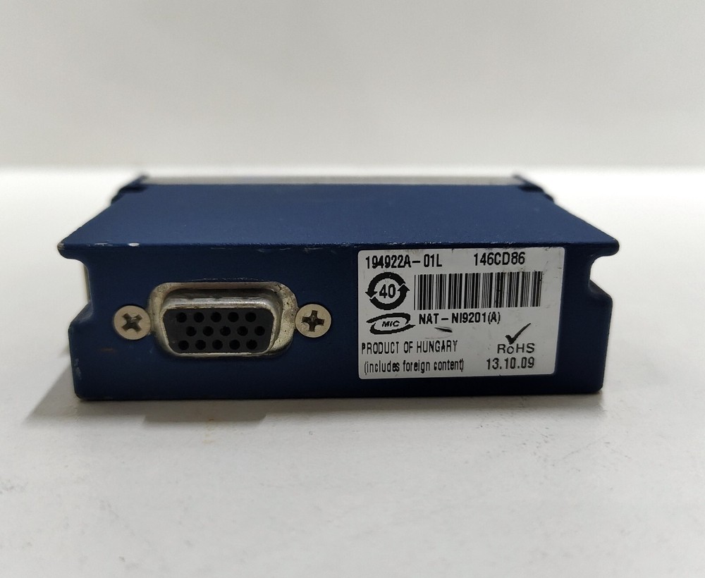 National Instruments NI 9201 194922A-01L analog input module