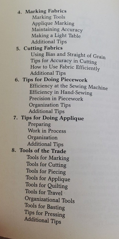 Vintage Tips for Quilters Book, Hints, Shortcuts, and Practical Suggestions