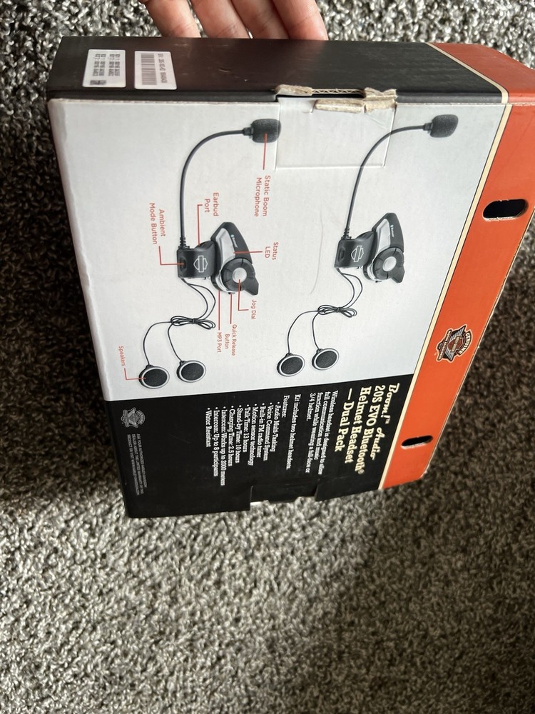 Harley Davidson Bluetooth Headset for Helmet with Microphone Wireless Headset