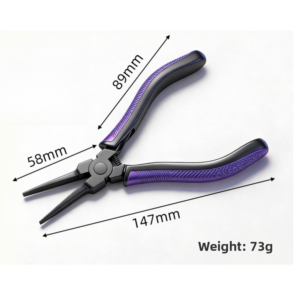 Precision 3D Print Support Pliers with Flat Head Design for Smooth Cuts