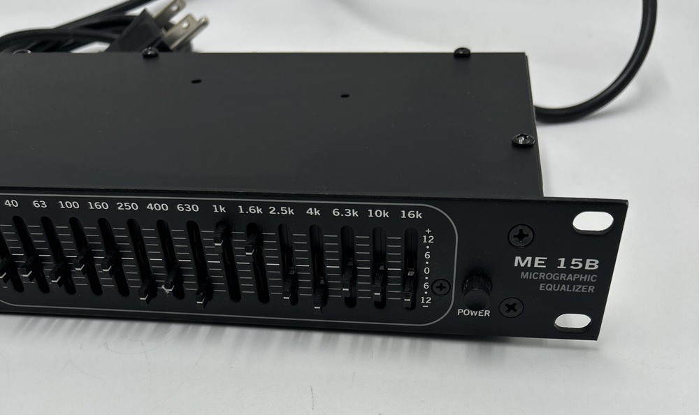 Rane ME 15B Dual Channel Micrographic Equalizer ME15B