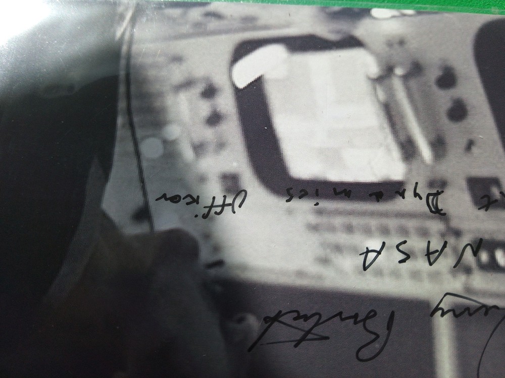 nasa photo signed