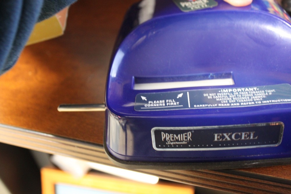 PREMIER Supermatic EXCEL Cigarette Maker Rolling Making Tobacco Injector Machine